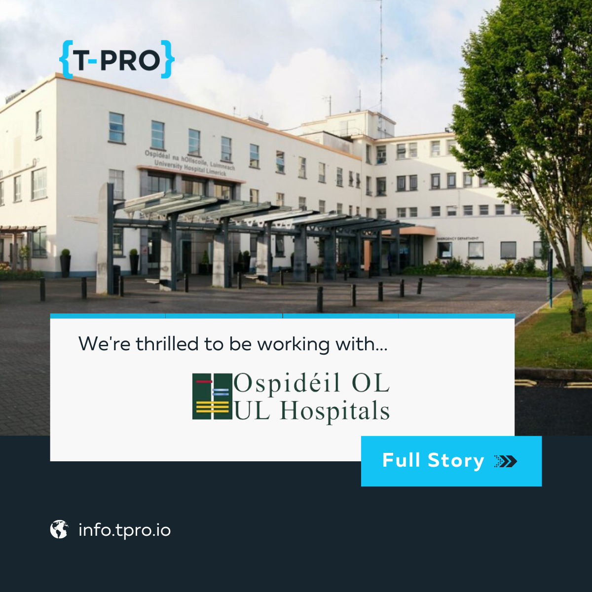 T-Pro welcomes the UL Hospitals Group